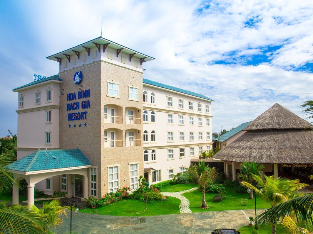 Hoa Binh Rach Gia Resort Rạch Giá Exterior foto